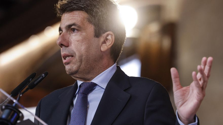 Archivo - El president de la Generalitat, Carlos Mazón