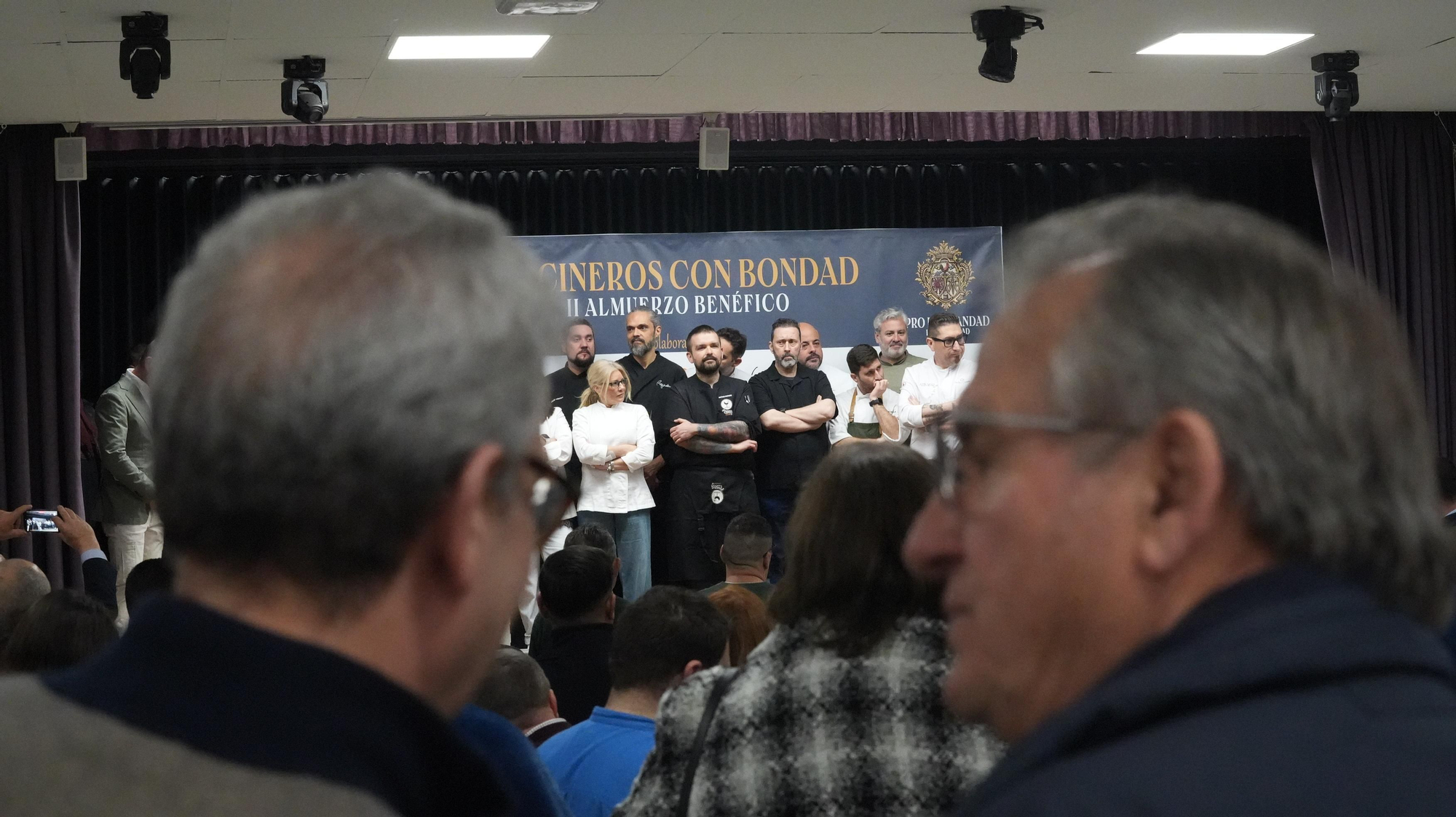 El almuerzo benéfico de 'Cocineros de bondad', en imágenes