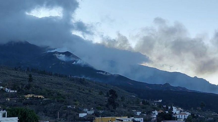 Revierte por completo la elevación del terreno que se registró el jueves en la estación más cercana al volcán