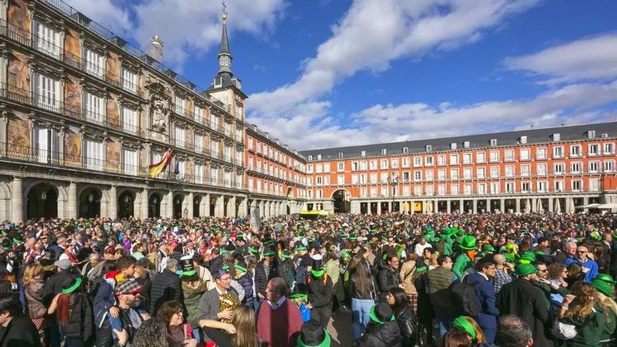 San Patricio 2024 en Madrid: cine gratis, conciertos y un gran desfile con 600 gaiteros
