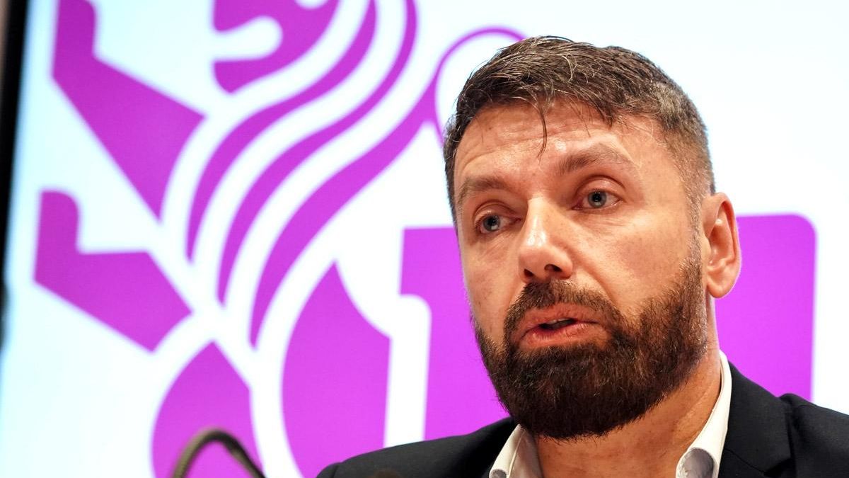 José Ramón García, procurador de la UPL por El Bierzo en las Cortes en Valladolid.
