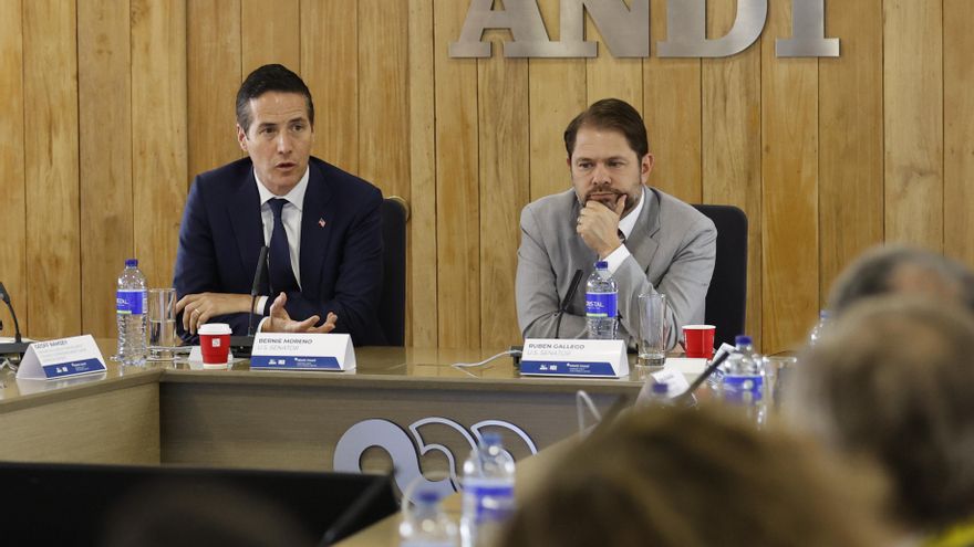 Senadores de EE.UU. resaltan en Bogotá la sólida relación con Colombia y las ventajas arancelarias