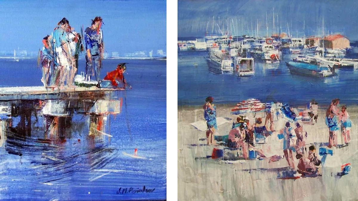 Acrílicos sobre lienzo, de José Manuel Peñalver