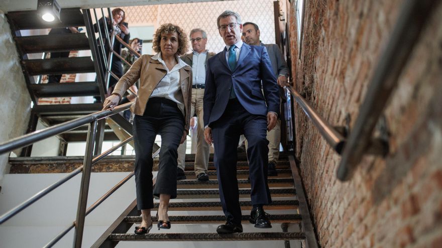 Feijóo, equidistante entre Sánchez y Milei: "Hizo lo que el Gobierno hace cada día contra los que no piensan como ellos"