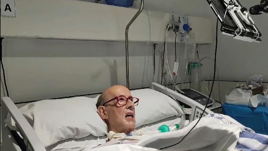 Joaquín Mendoza, enfermo de ELA en fase muy avanzada: "La Administración me hace sentir como un trasto viejo que nadie quiere"