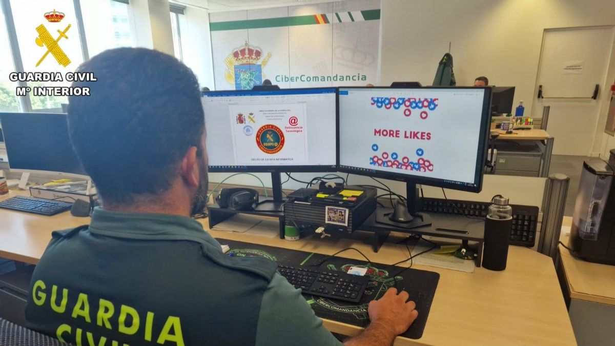 La Guardia Civil esclarece el timo de más de 2.000 euros a una víctima de Zaragoza que cayó en la 'estafa de los likes'