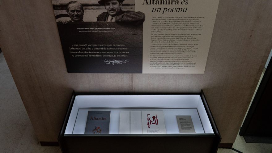 El Museo Altamira incorpora a su colección el poema 'Altamira' de Rafael Santos Torroella