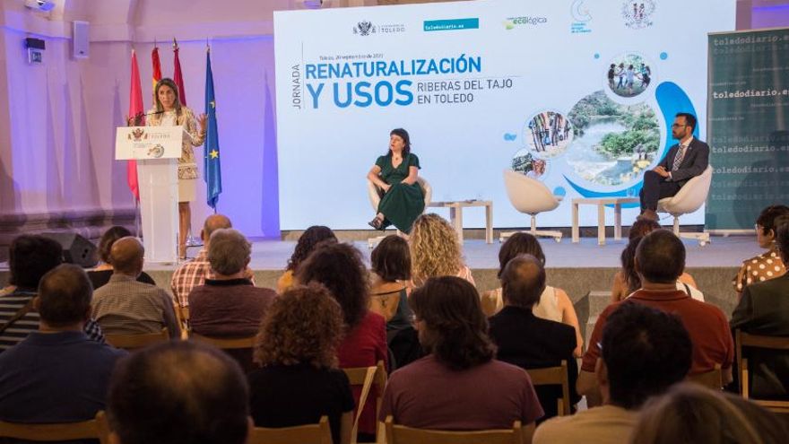 Inauguración de la jornada 'Renaturalización y usos: Riberas del Tajo en Toledo'