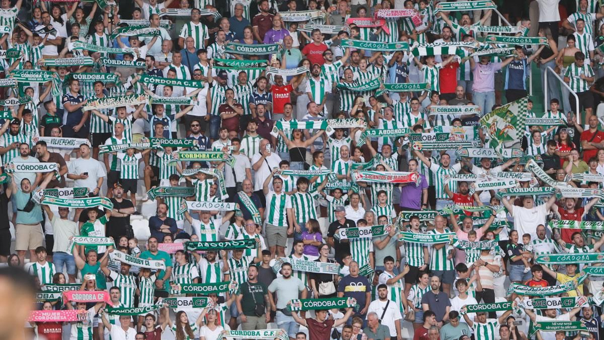 Las imágenes del Córdoba CF - Girona FC