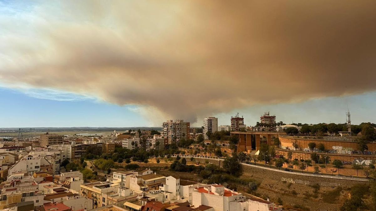 Un incendio en Guillena obliga a ampliar a Sevilla la fase de emergencia por el fuego ya declarada en Huelva