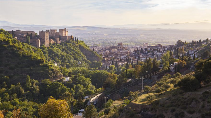 La Alhambra vista desde el Sacromonte