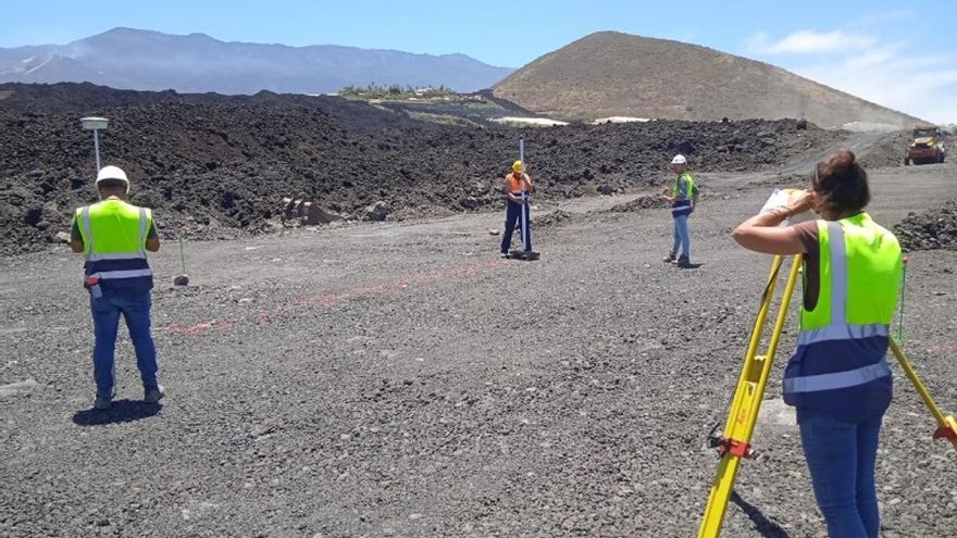 Imagen de archivo de la obra de la carretera de la costa.