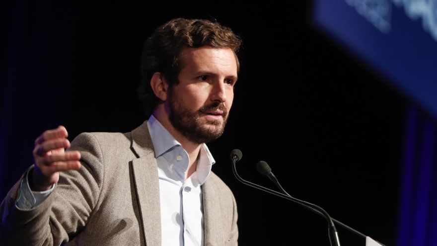 El presidente del PP, Pablo Casado, en una fotografía de archivo. EFE/Javier Cebollada