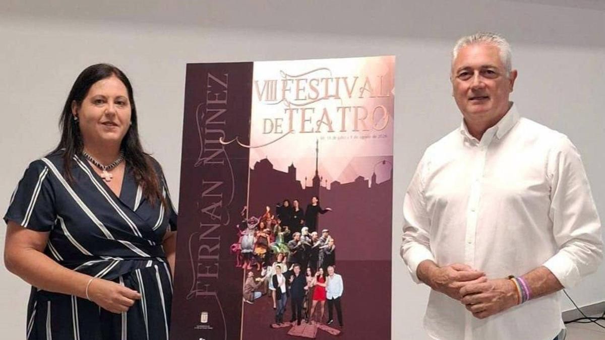 El VIII Festival de Teatro de Fernán Núñez reunirá cinco espectáculos de teatro, música y humor
