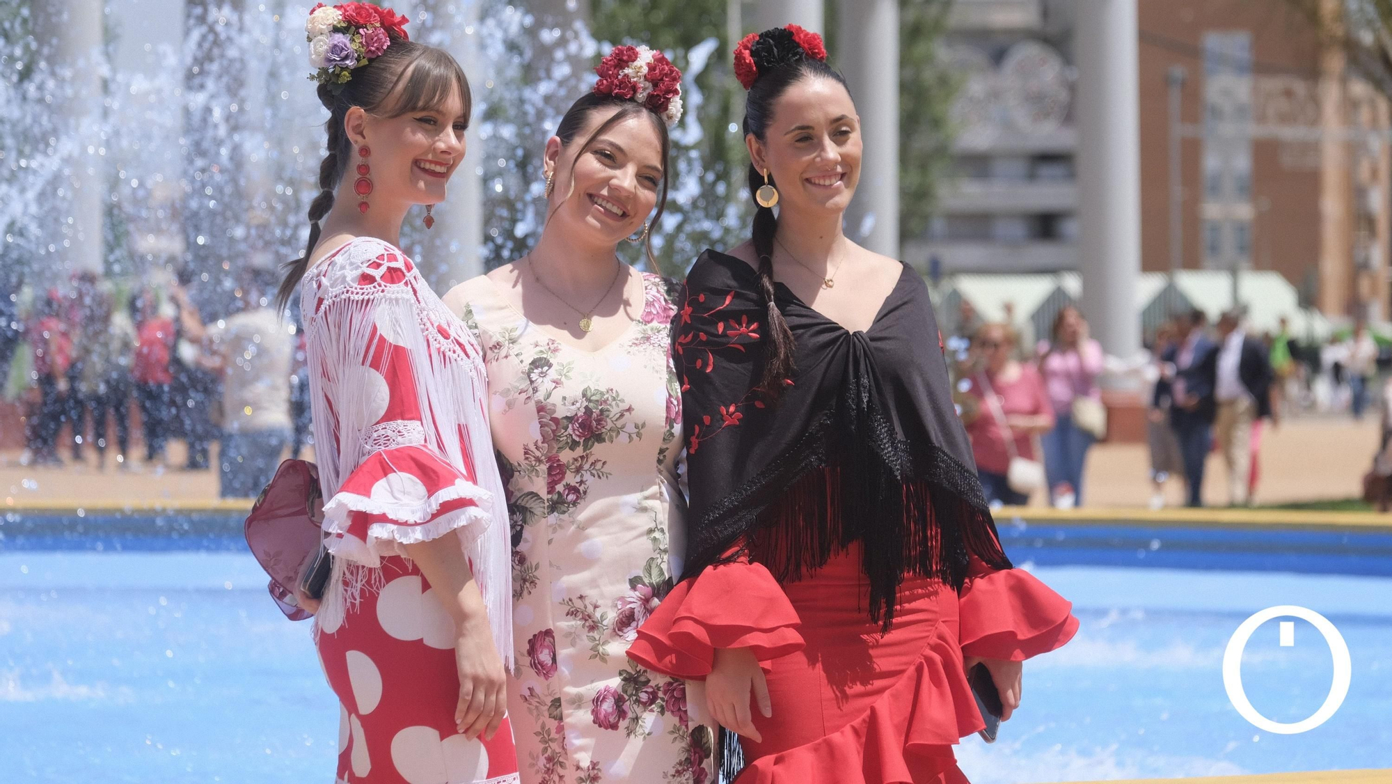 Ambiente de jueves en la feria de Córdoba.