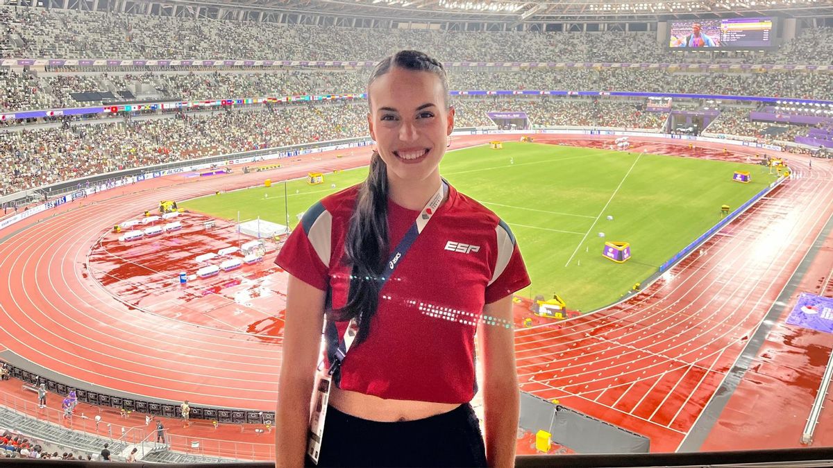 Carmen Avilés, en el Mundial de Atletismo