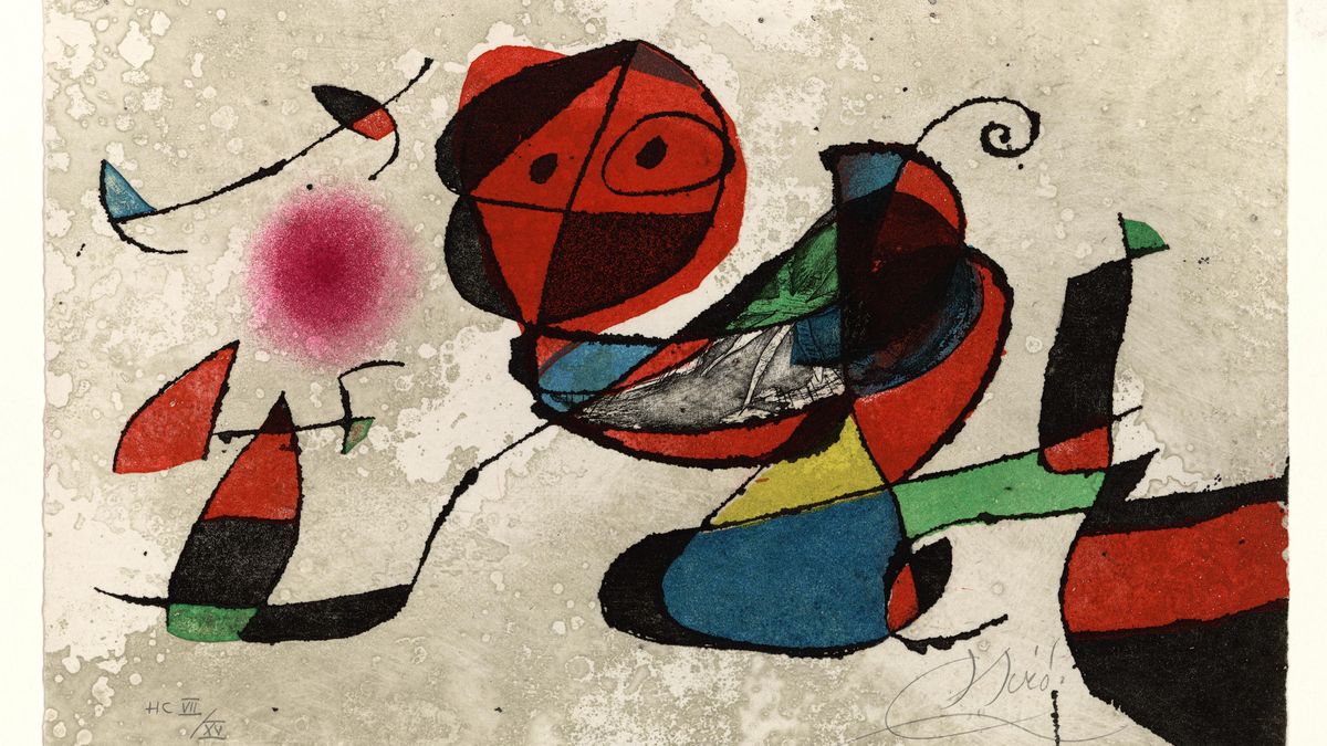 El núcleo material de la muestra reúne esculturas y obra gráfica original de Joan Miró