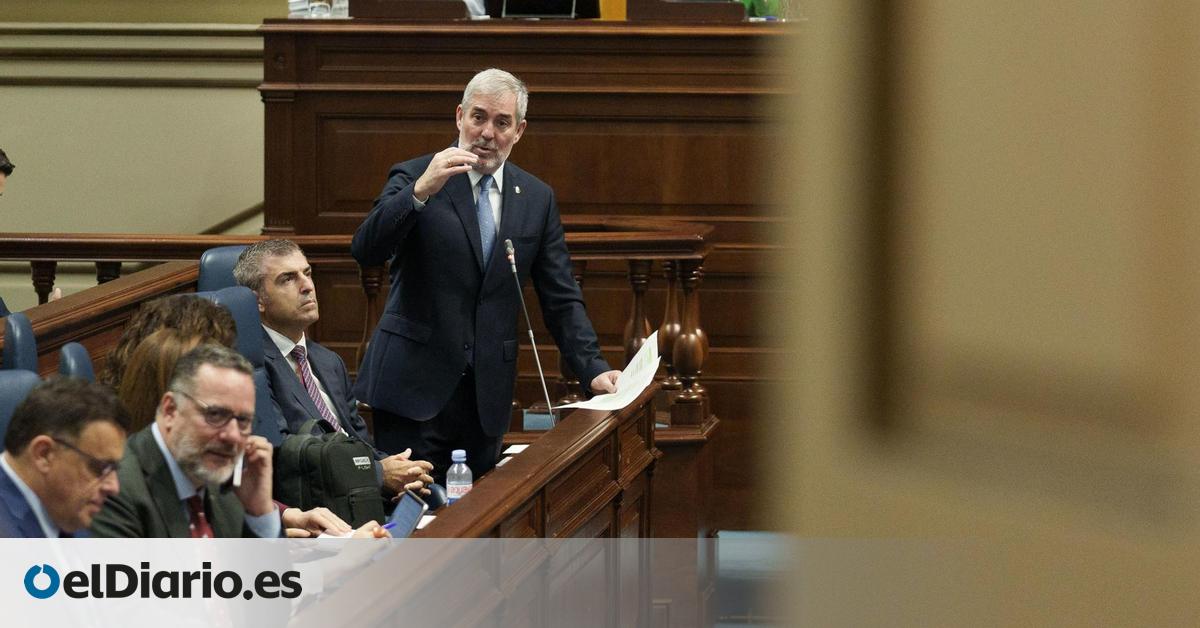 Clavijo pide a los partidos políticos del Parlamento el apoyo  unánime  al Decreto Canarias