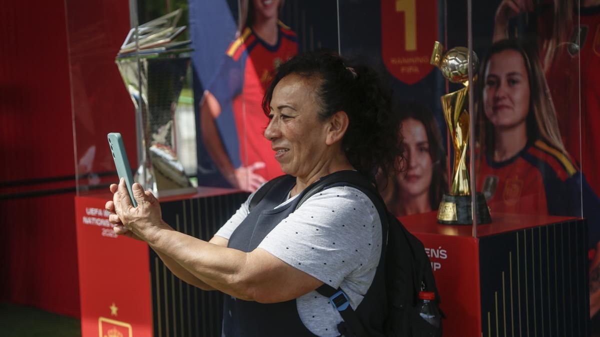 Fanzone de la Selección Española de Fútbol Femenina