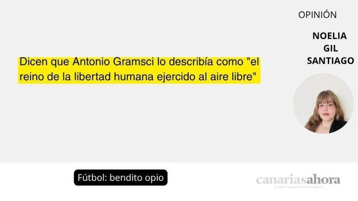 Fútbol: bendito opio