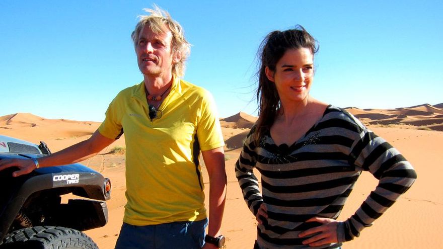 Jesús Calleja y Clara Lago