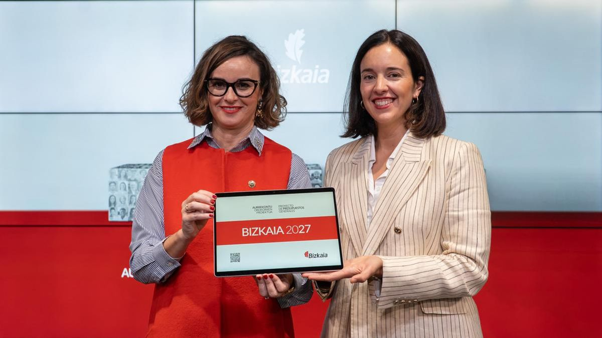 Bizkaia presenta los presupuestos de 2027 con la seguridad de que serán aprobados en las Juntas Generales