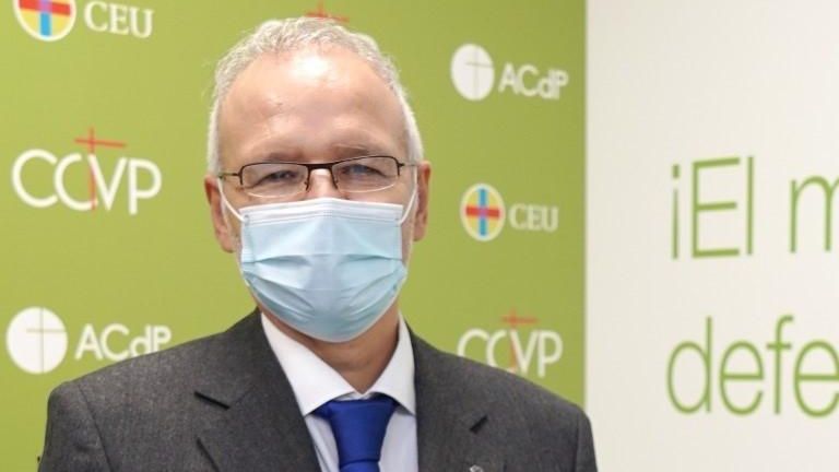 El presidente del Colegio Oficial de Médicos de Madrid, Manuel Martínez-Sellés.