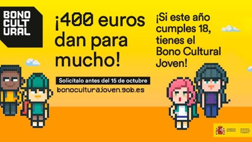 Archivo - La campaña de publicidad institucional persigue  dar a conocer el Bono Cultural Joven y también incentivar su solicitud, informar del plazo de solicitud y acercar la cultura a los jóvenes.