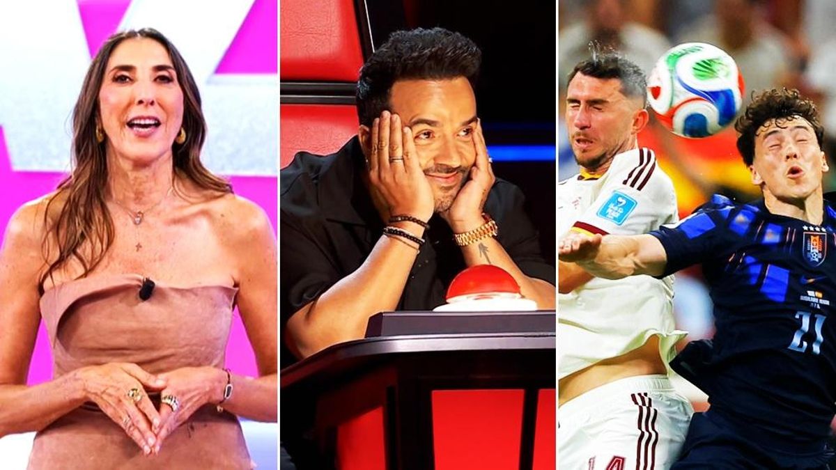 Paz Padilla en 'El show de Paz' / Luis Fonsi en 'La Voz Kids' / España-Uruguay