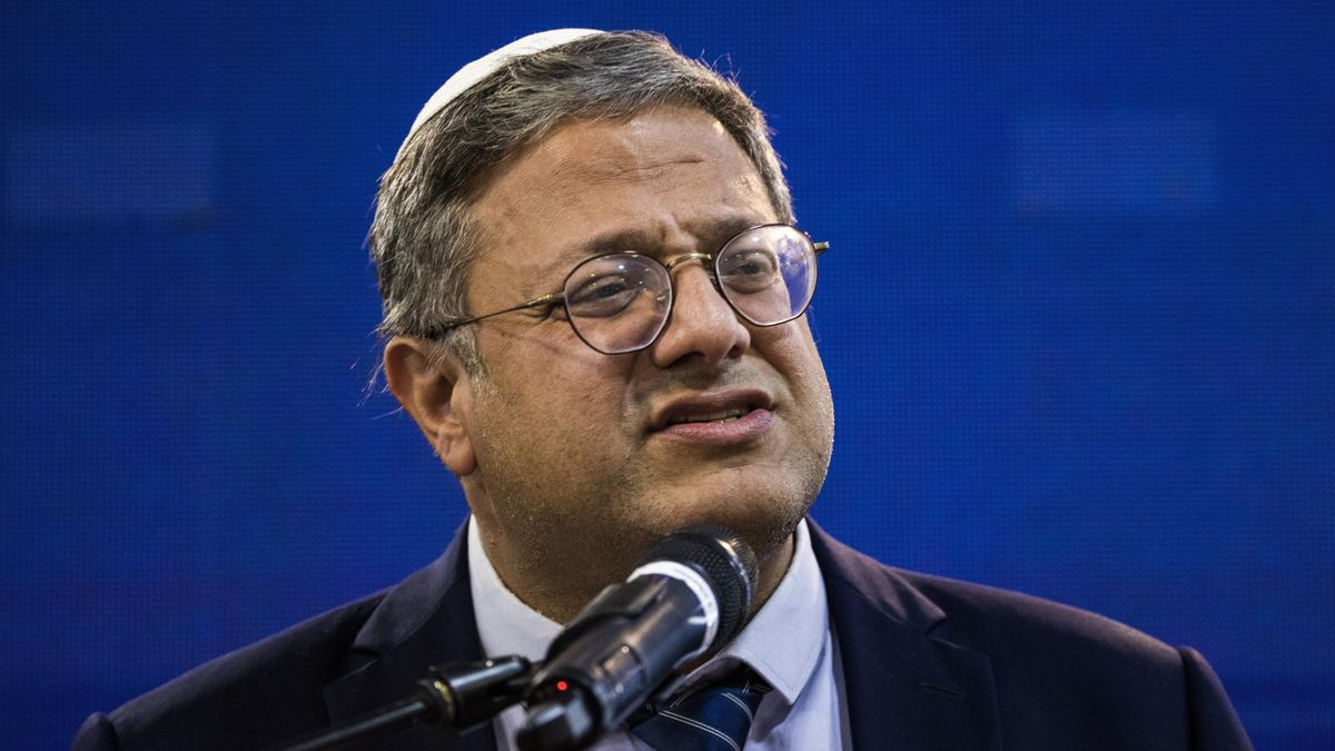 El ministro de Seguridad, el ultraderechista Itamar Ben-Gvir, en una imagen de archivo.