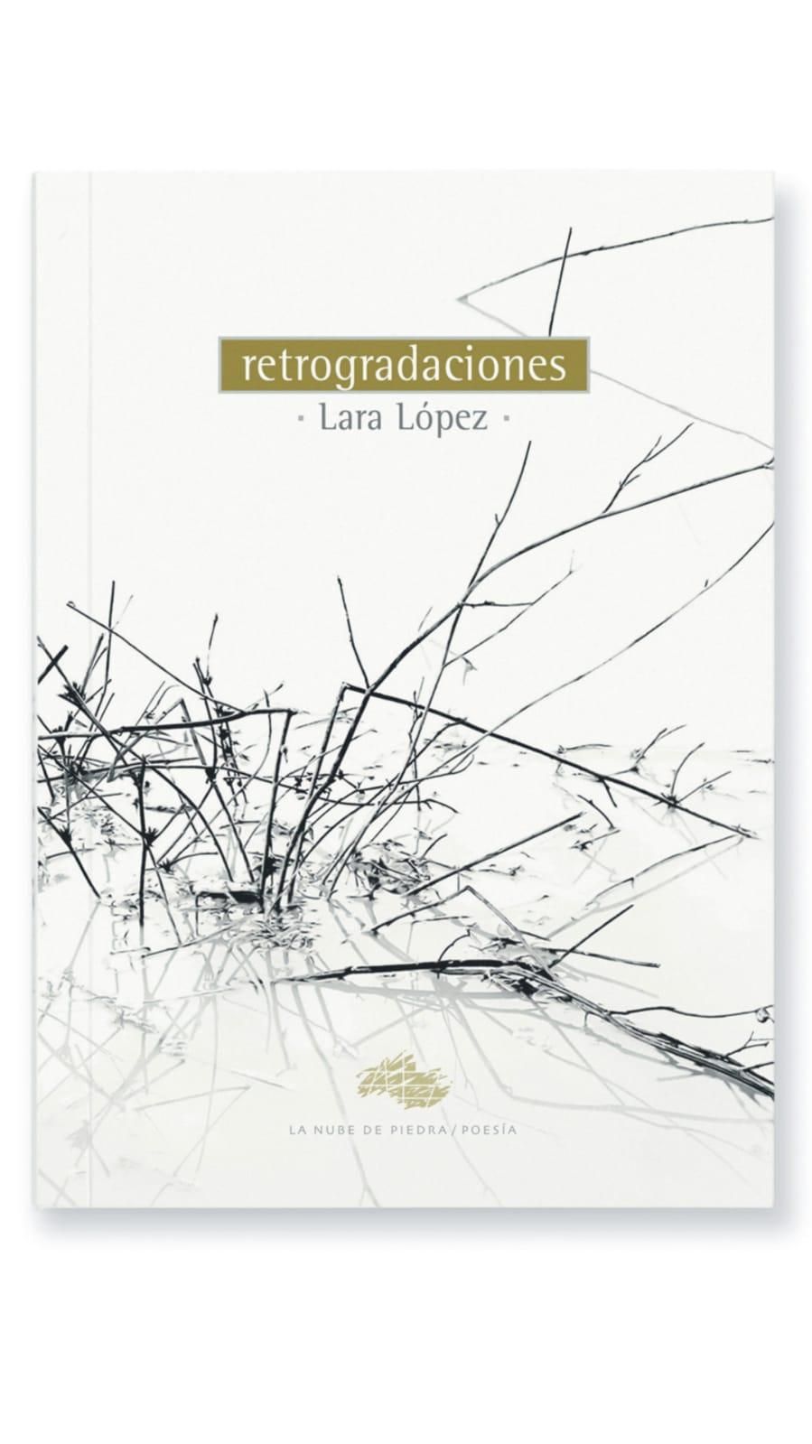 Cubierta del poemario 'Retrogradaciones'.