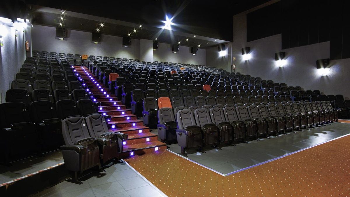 Sala 1 del Cine Paz, en la actualidad