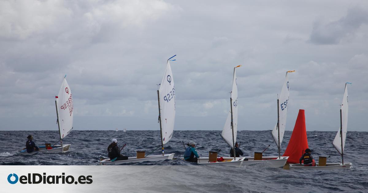 Fayna Tavío y Javier Ramos, primeros líderes de la Regata Internacional Las Teresitas