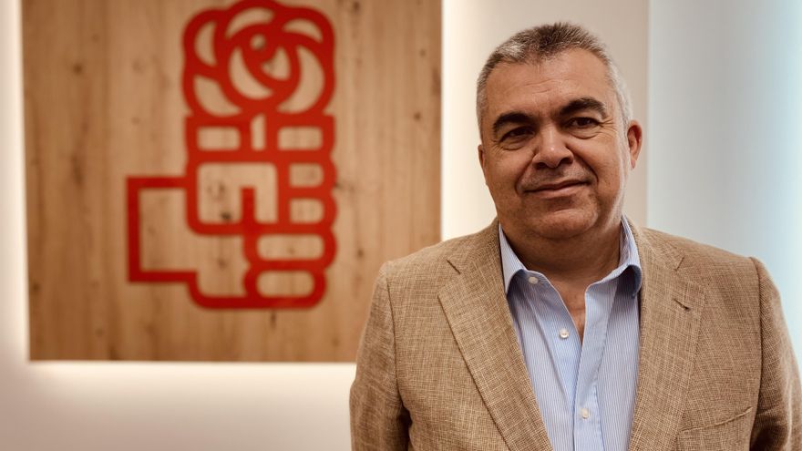 Santos Cerdán, secretario de Organización del PSOE: "A PP y Vox le sobran la mitad de los españoles"