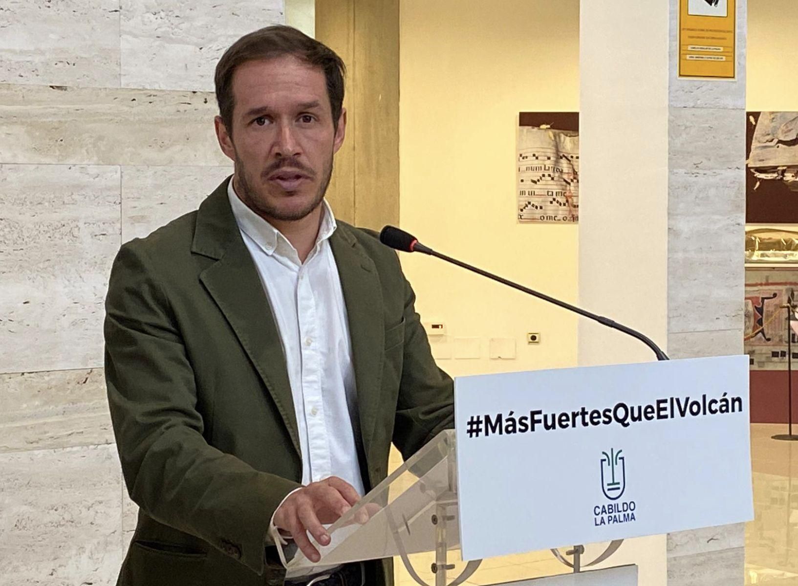 Mariano Zapata es presidente del Cabildo de La Palma.