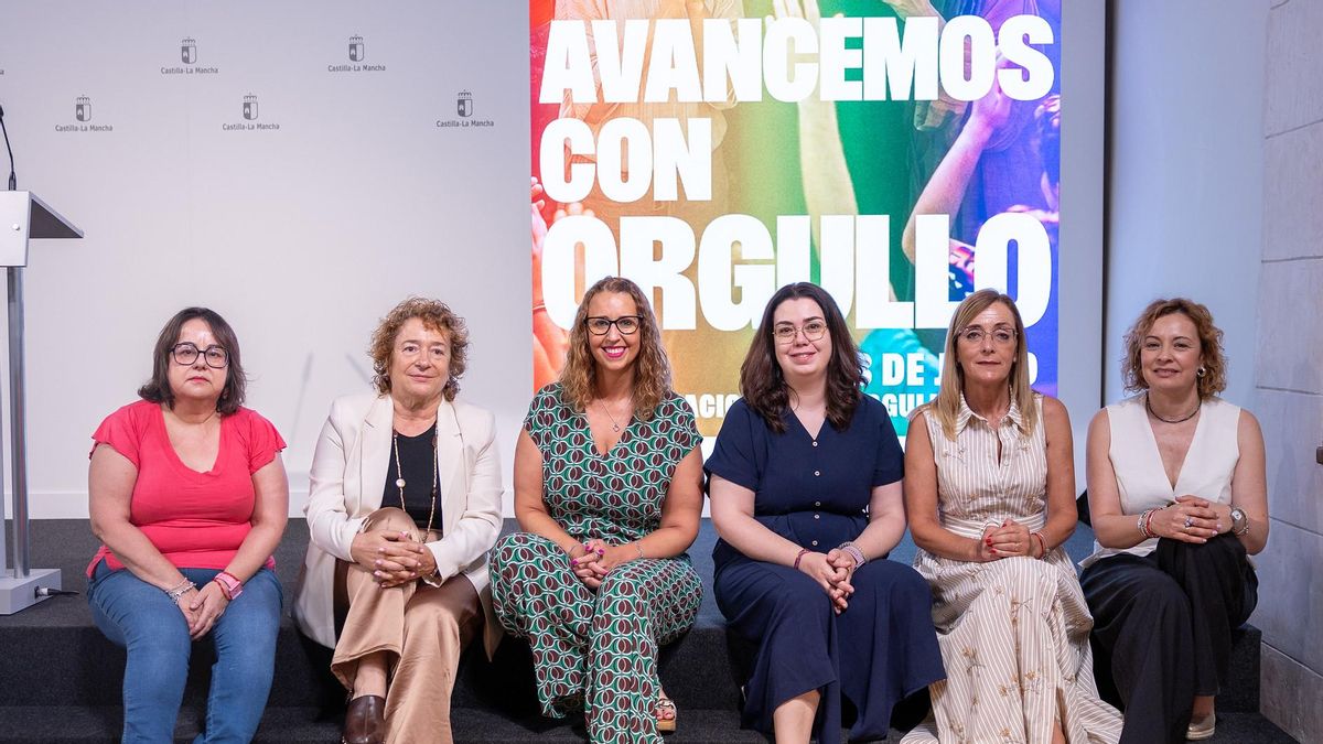 Presentación de los actos por el Orgullo LGTBIQ+ del Gobierno de Castilla-La Mancha