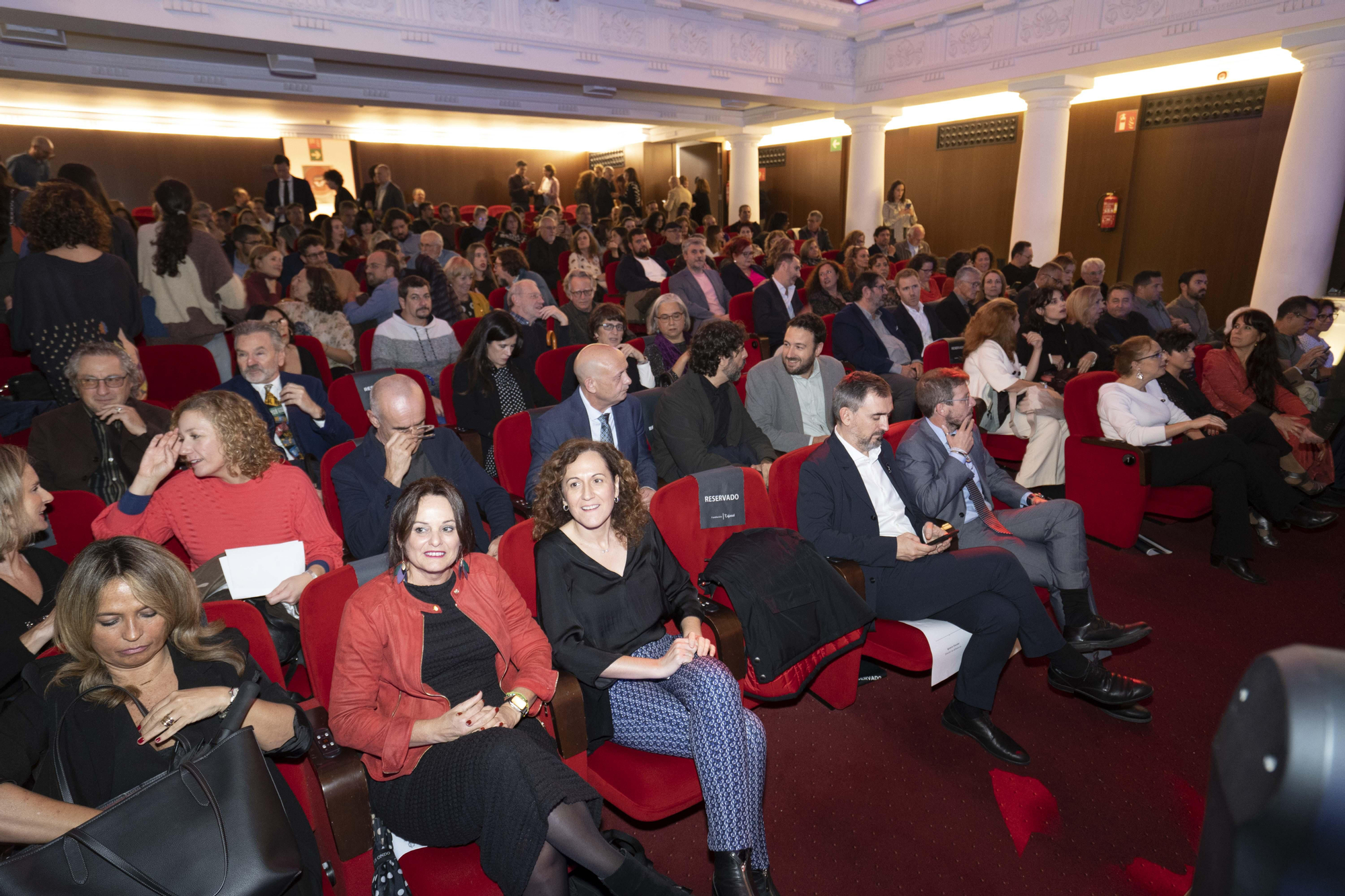 El patio de butacas, momentos antes del arranque de la gala