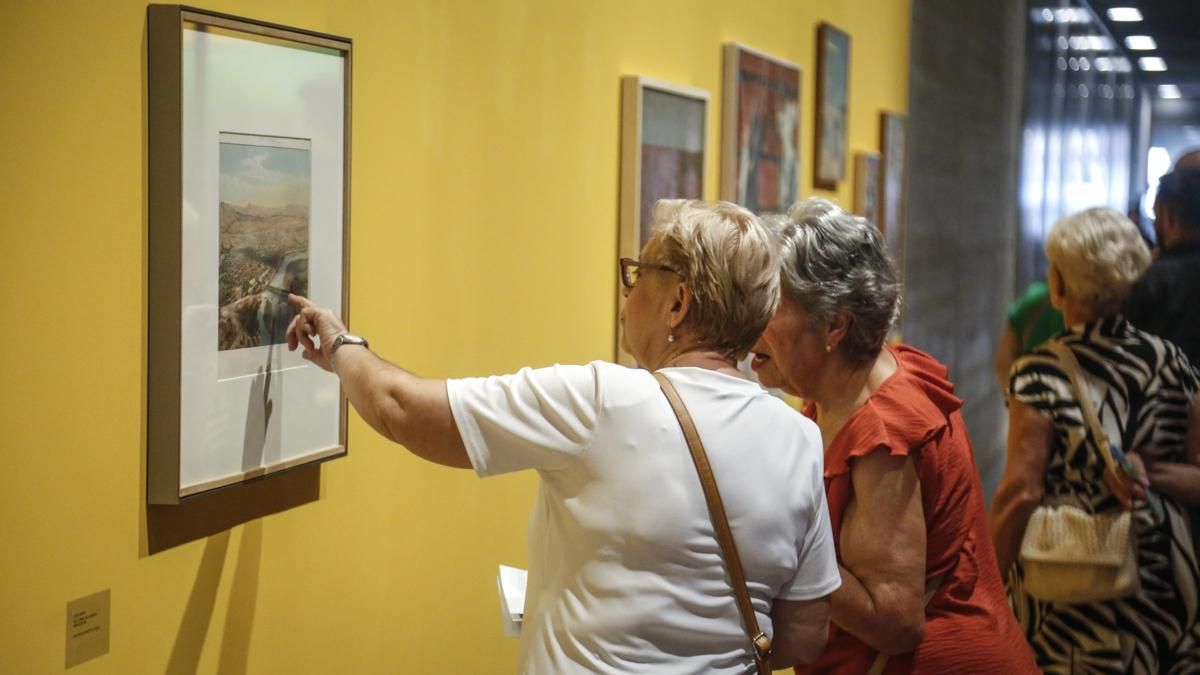 Inauguración de la exposición 'Ciudad de quién' en el C3A