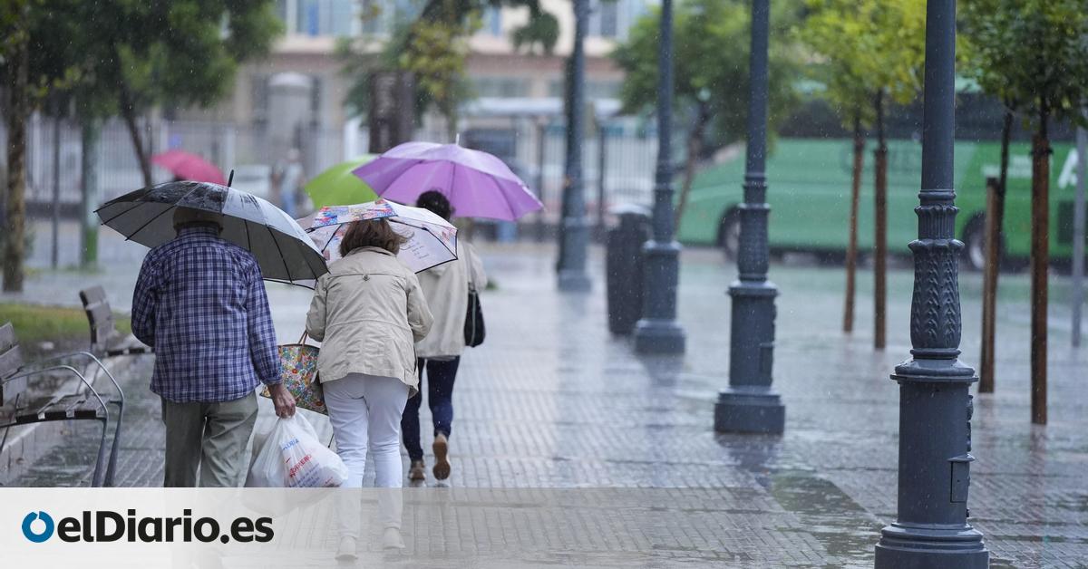 Las lluvias se extienden y afectan este miércoles a varias comunidades autónomas