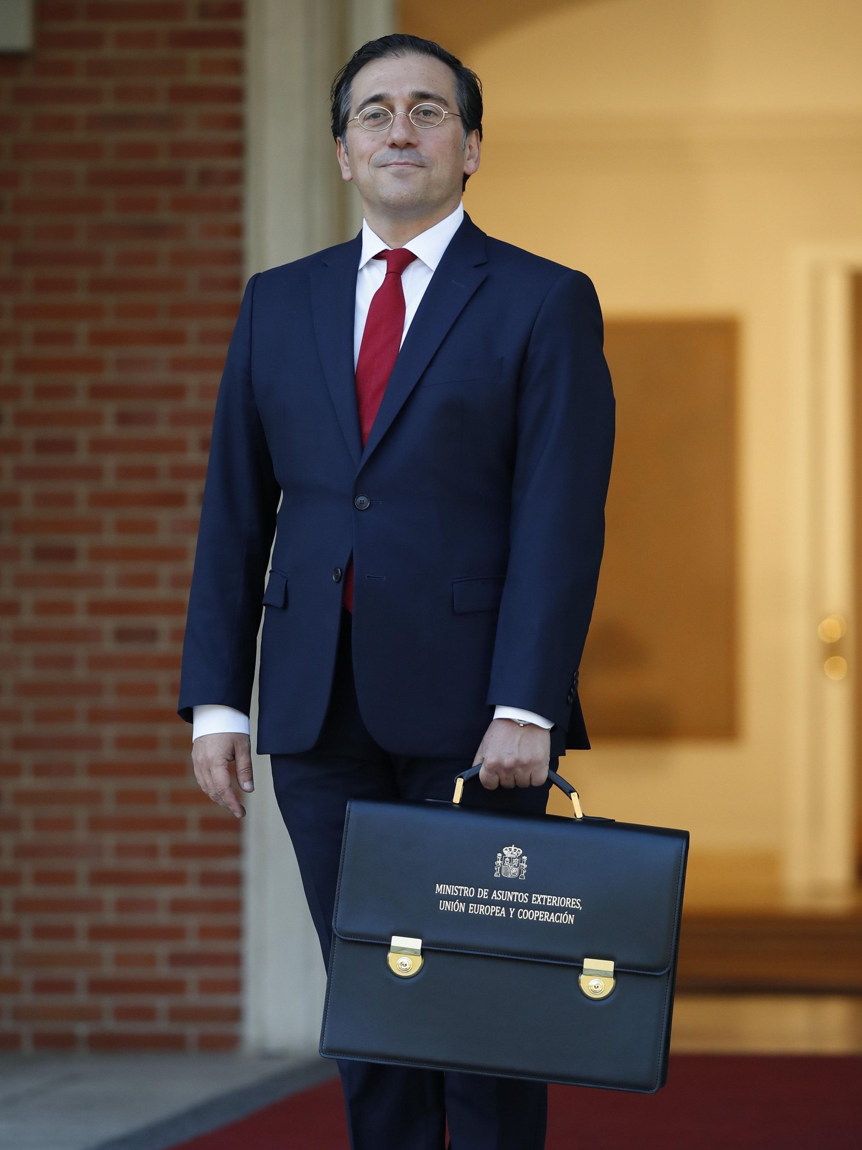 El nuevo ministro de Asuntos Exteriores, Unión Europea y Cooperación, José Manuel Albares, antiguo embajador del Reino de España ante República francesa