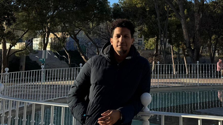 Augusto, un joven inmigrante venezolano.