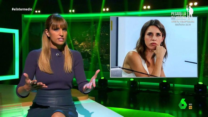 Sandra Sabatés responde a los insultos machistas de Vox a Irene Montero: "Pasan cualquier línea roja"