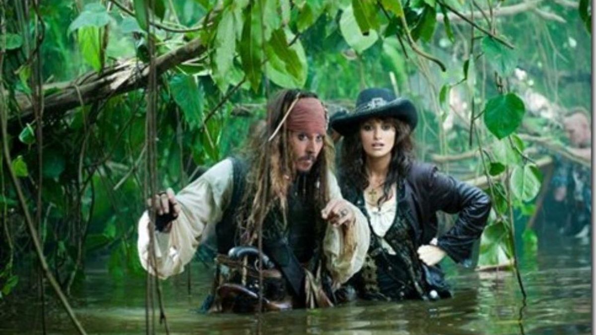 Fotograma de una de las películas de la saga de Piratas del Caribe.