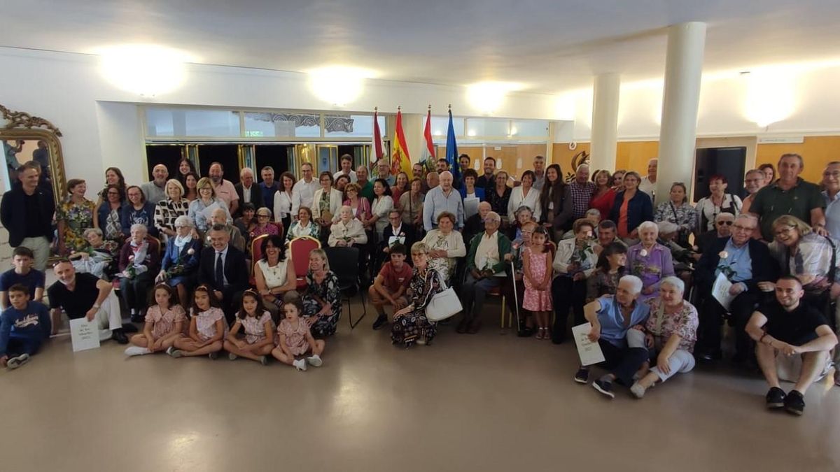 Margarita y Gregorio, los abuelos centenarios de Logroño
