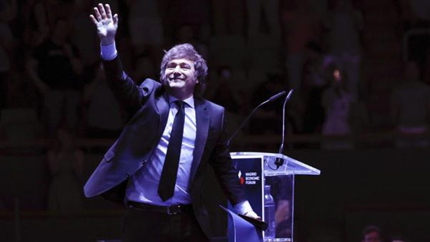 "Argentina es el país más libre del mundo", afirmó Milei en un foro de ultraderecha