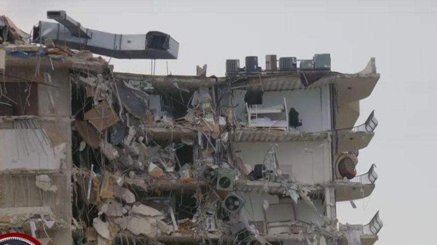 Hay nueve argentinos desaparecidos y encontraron con vida a uno que era buscado tras el derrumbe en Miami