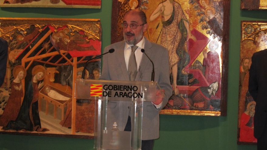 El presidente de Aragón, Javier Lambán.