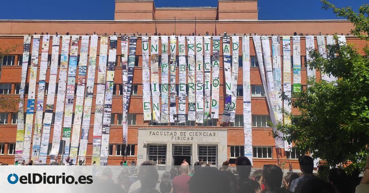 Universidades públicas madrileñas preparan dos días de huelga contra el “estrangulamiento” económico de Ayuso