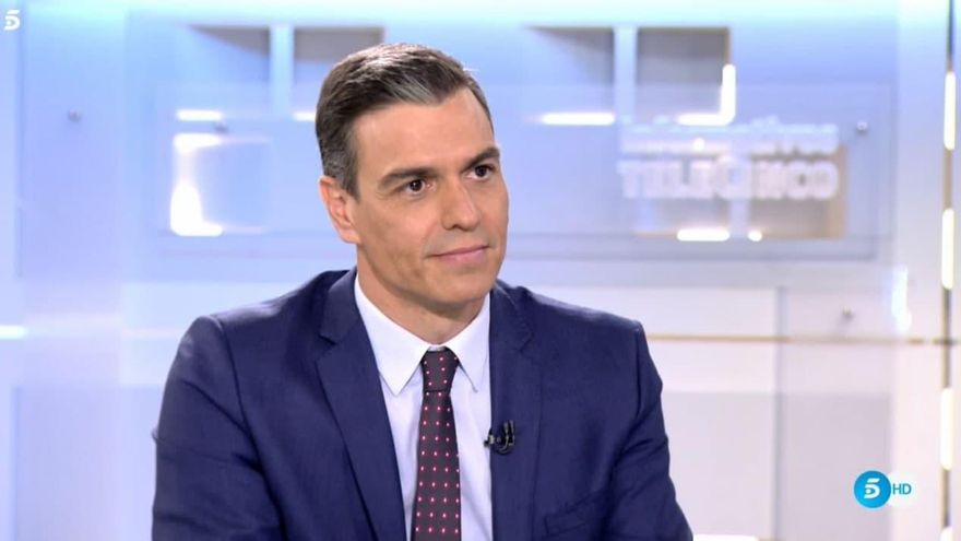 Entrevista a Sánchez en televisión