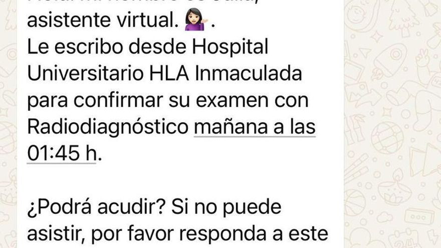 Citas médicas "voluntarias" a la 1.45 de la madrugada en Andalucía: la Junta pide a un centro concertado un reajuste horario